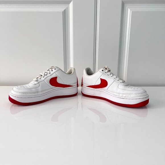 Nike Air Force I - Red and White 2018 - Picture 2 of 12